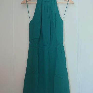 Robe élegante vert émeraude 