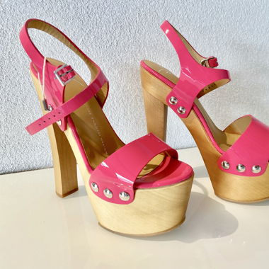 Magnifique Escarpins Giuseppe Zanotti Neuves Roses