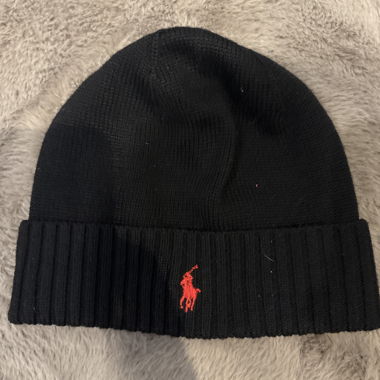 Ralph Lauren black beanie 