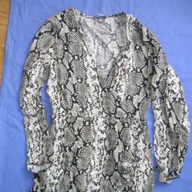 Kleid Schlangenprint SUBDUED M