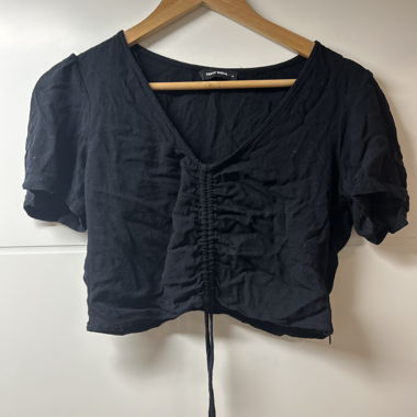 Black Crop Top