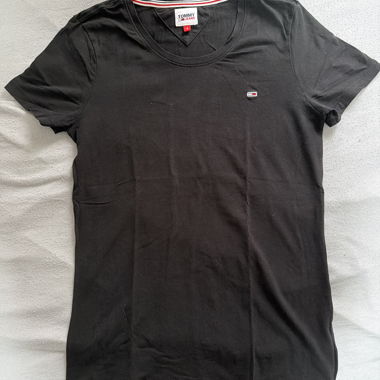 T-shirt Tommy Jeans noir