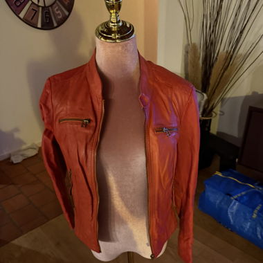 Lederjacke