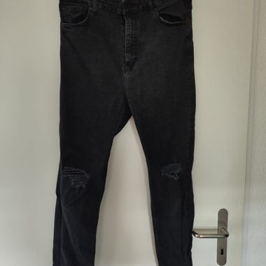 Jeans skinny neri Pull&Bear a vita alta
