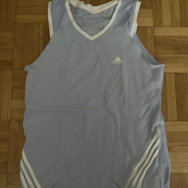 blaues Adidas Sportoberteil
