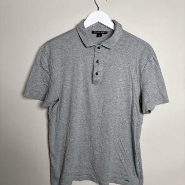 Graues Michael-Kors-Poloshirt
