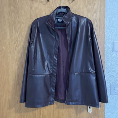 Lederjacke 
