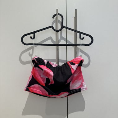 Pink-Black Top