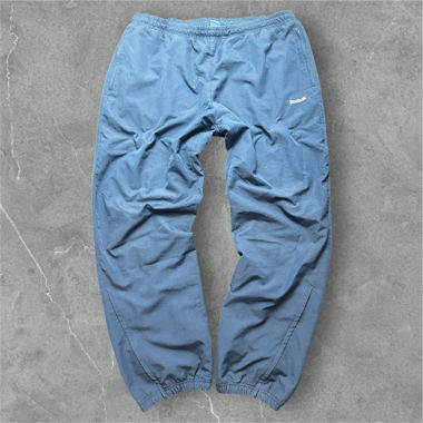 Navy Reebok sweatpants drawstring waist streetwear