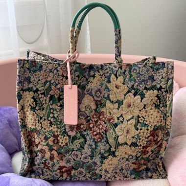 Borsa Coccinelle shopper floreale