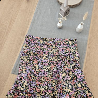 Jupe à fleurs Zara