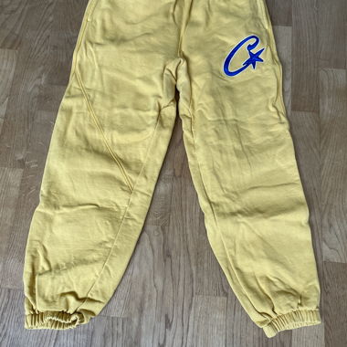 Yellow Corteiz Jogging Pants