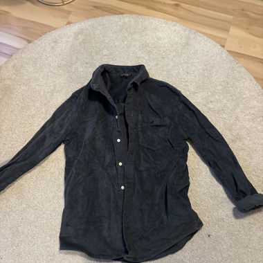 Camicia in velluto a coste
