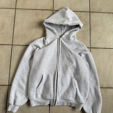 99Based Daily Garms Zip up - Grey