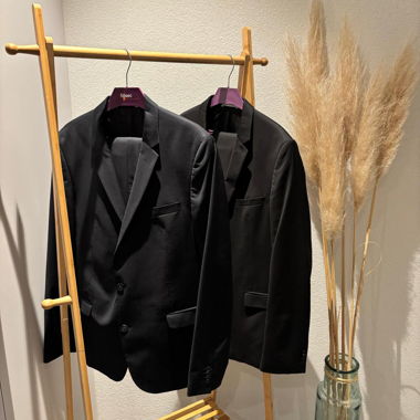 Paul Kehl black suit slim fit size 52