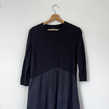 Robe bleue Cos