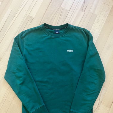 Grüner Vans Pulli Medium