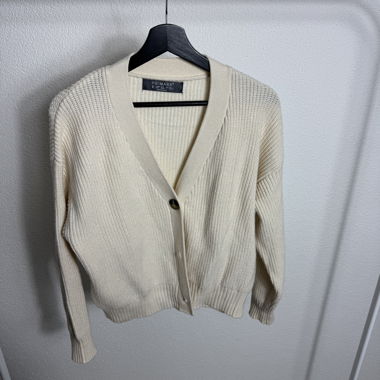 Gilet en maille Primark crème S