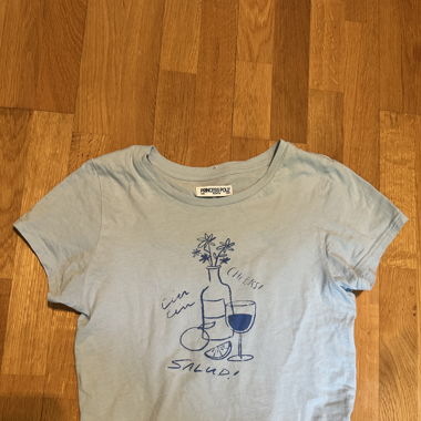 Hellblaues Baby Tshirt