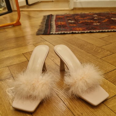 Fluffy mules
