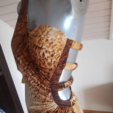 NEUE Roberto Cavalli model Maxi Kleid 