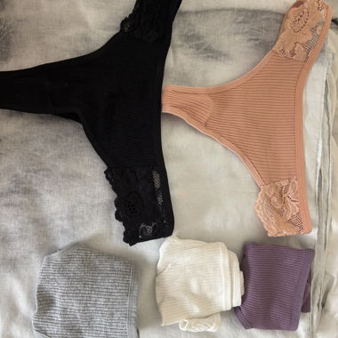 Lot de 5 culottes pour femmes, chaque couleur 2x / 10 pièces