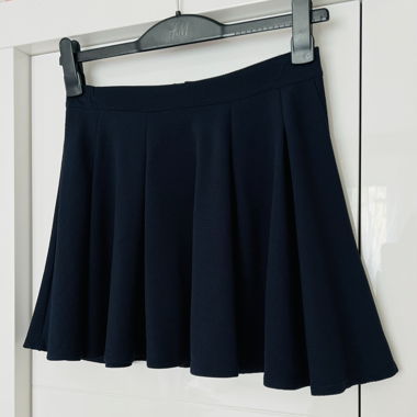Navy mini-skirt