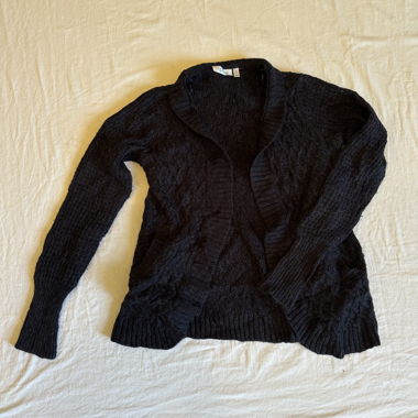 cardigan blu scuro