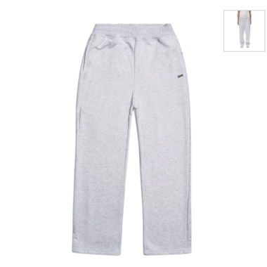 Jogger mit offenen Beinen hellgrau