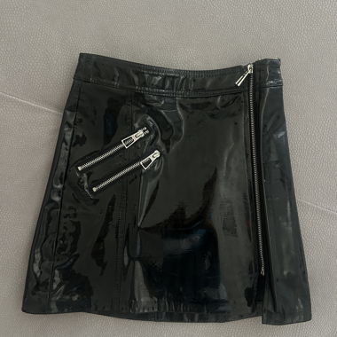 Gonna mini nera Bershka