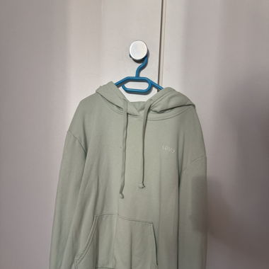 mint grüner Hoodie