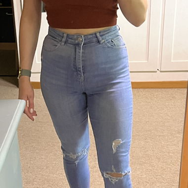 Hight Waist Skinny Jeans (Reene) 