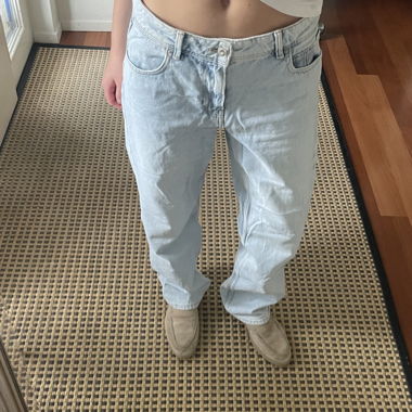 Jeans ZARA bleu clair 38