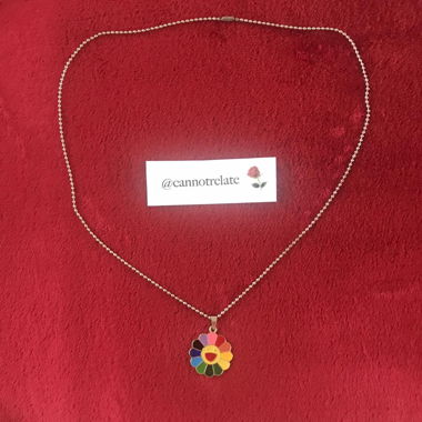 Silver Flower Necklace