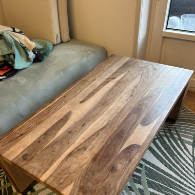Holztisch Wohnzimmertisch Couchtisch