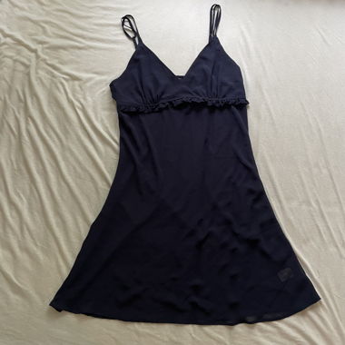 Blaues Kleid