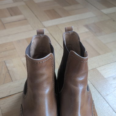 Leather chelsea boots Nero Giardini 39