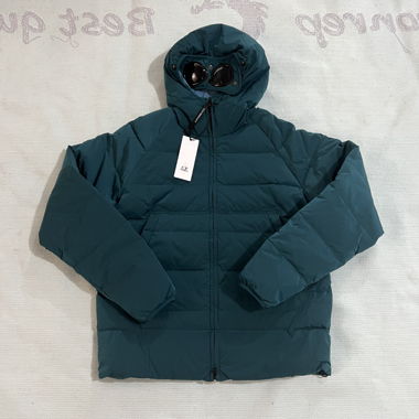 CP Company Eco-Chrome R Hooded Down Goggle Jacket