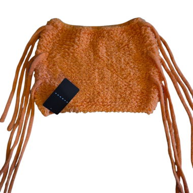Sumwon Fringe Micro Skirt Size M