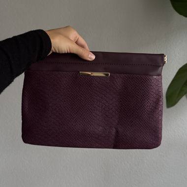 Pochette bordeaux