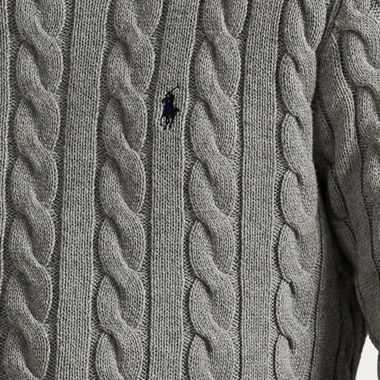 Pull en maille torsadée Ralph Lauren