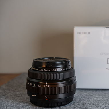 Fujifilm GF 50mm F 3.5 WR