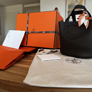 Hermès In The Loop 18 Ebano