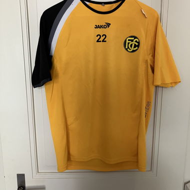 Maglia da calcio Jako giallo/nero