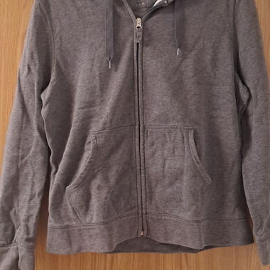 Grey Zip Hoodie C&A