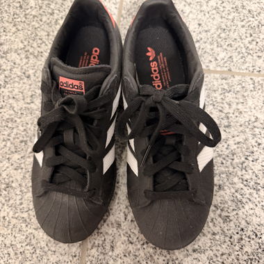 Sneakers Adidas nero/bianco