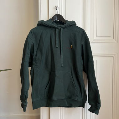 Hoodie Carhartt vert fonce