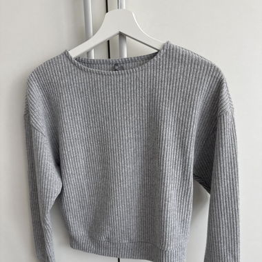 Only Pullover grau