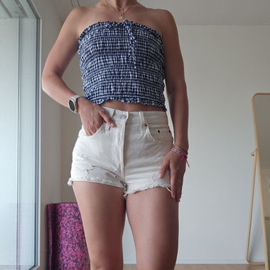 Levis - Pantaloncini in Jeans