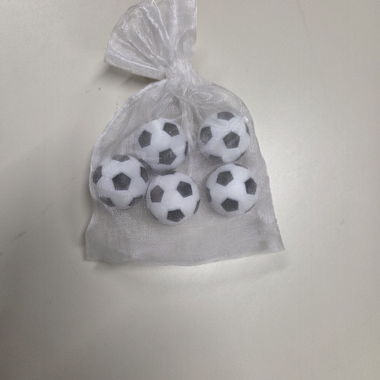 Set of small foosball balls